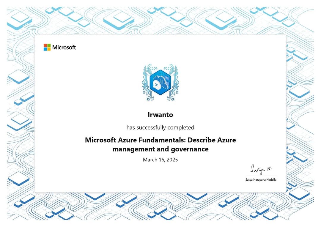 Microsoft Azure Fundamentals Describe Azure management and governance
