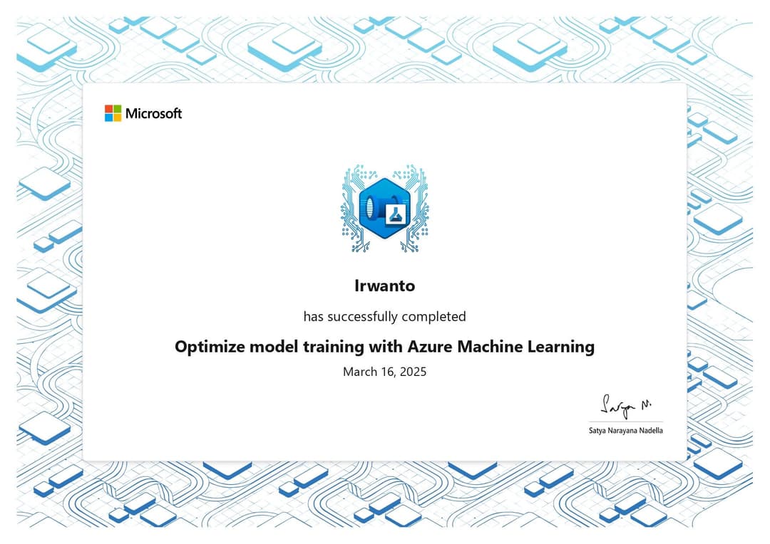 Optimize model training with Azure Machine Learning