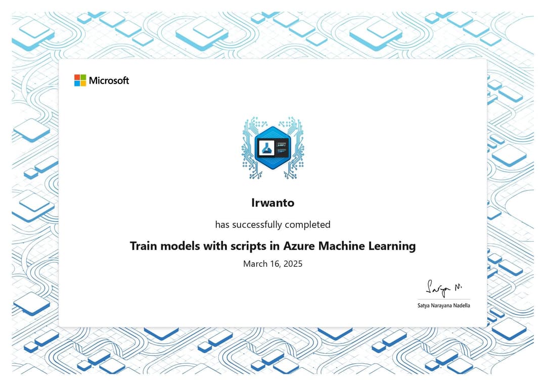 Train models with scripts in Azure Machine Learning